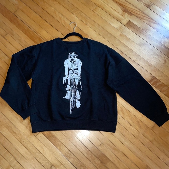 Obey Other - Obey, Sweatshirt, Cyclist w/ Gasmask, Propaganda Crew Neck, Y2K / Size: Medium